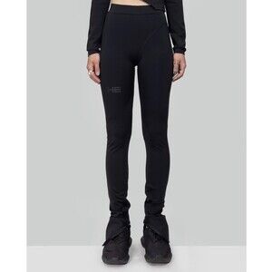 NWT Heliot Emil Zip Leggings Black High Rise Sporty Athleisure Streetwear Medium